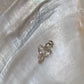 925 Sterling Silver Clear Quartz Butterfly Carved -Pink Tourmaline & Pearls Wire Wrapped Handcrafted Pendant