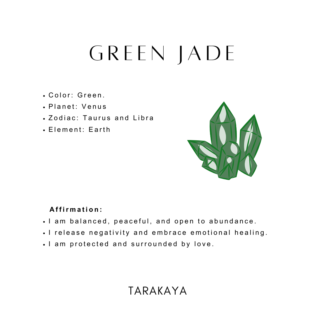 Green jade for luck