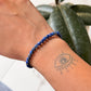 Natural Crystal Lapis Lazuli Bracelet 4MM