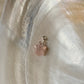 925 Sterling Silver Rose Quartz Star Carved -Wire Wrapped Handcrafted Pendant
