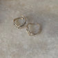 925 Sterling Silver V/ Chevron Vintage Filigree Toe Ring