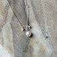 925 Sterling Silver Fresh Water Pearls Minimal Handcrafted Necklace