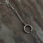 Sterling Silver Crescent Moon Necklace