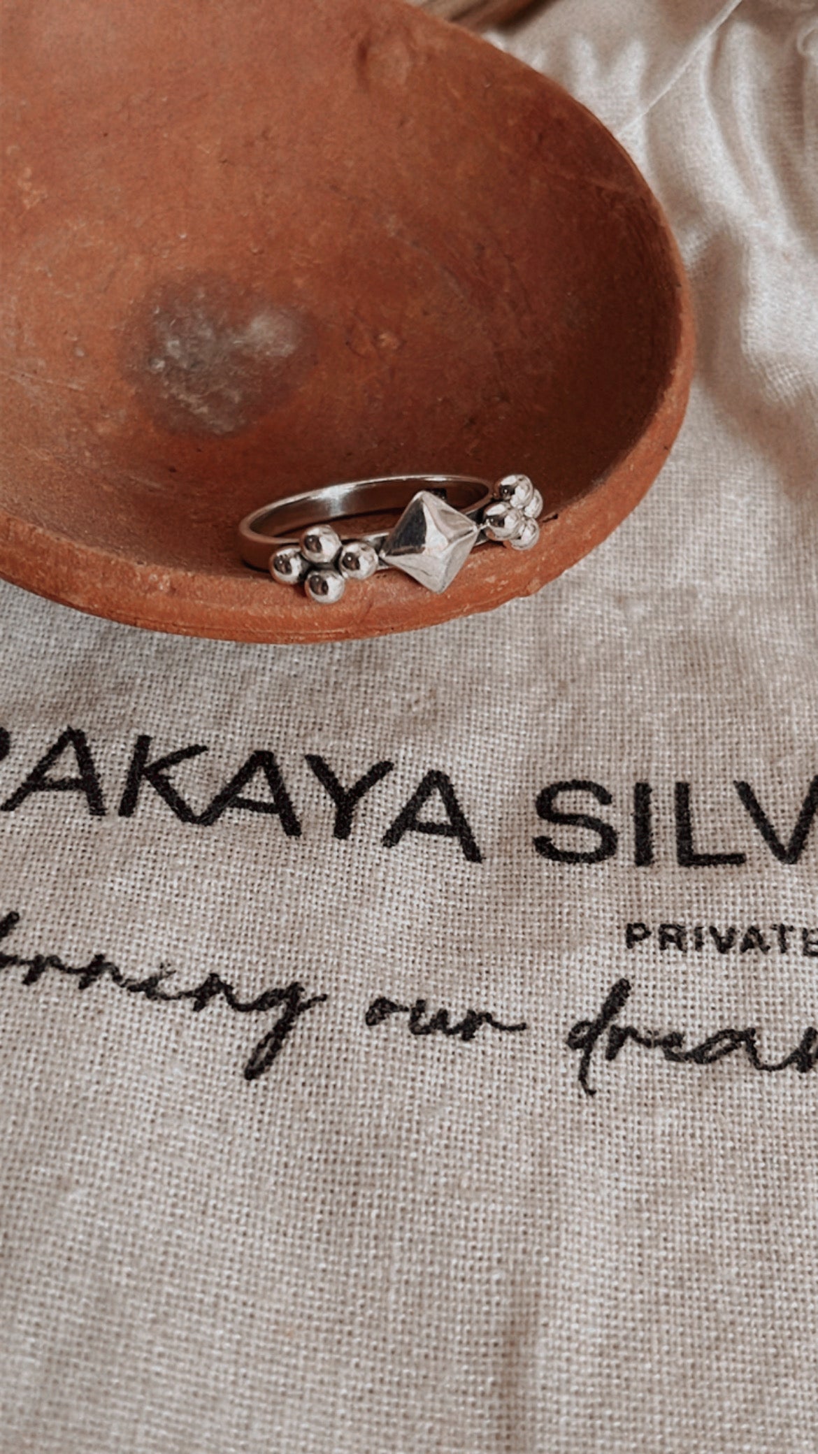 Sterling Silver Rawa Tribe Ring