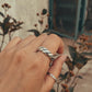Sterling Silver Line Band Ring for Timeless Fashion