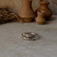 925 Sterling Silver Bohemian Hill Tribe Handcrafted Adjustable Ring