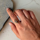 925 Sterling Silver Natural Multi Tourmaline North Star Ring