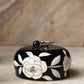 Amethyst Round Tribal Engraved Adjustable 925 Sterling Silver Ring