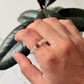 Natural Crystal Fluorite 4mm Stretchy Rings
