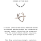 925 Sterling Silver Deer Antler Forest Inspired Ring