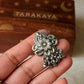 925 Sterling Silver Antique Ghungroo Handcrafted Adjustable Ring