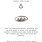 925 Sterling Silver Pine Tree Stackable Ring