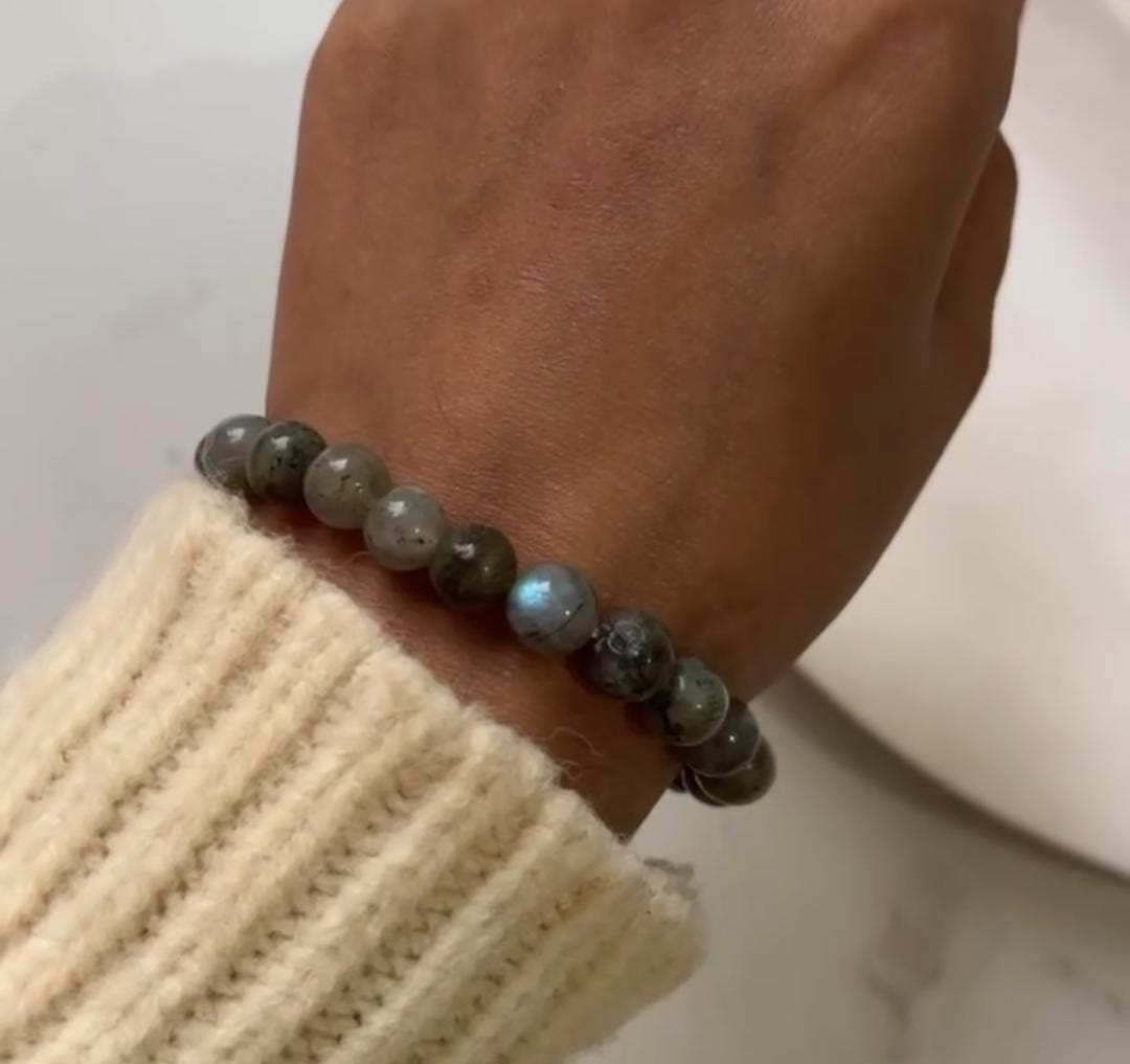 8MM Labradorite Stone Bracelet