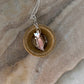 925 Sterling Silver Mother of Pearl Cat Cable Dot Handcrafted Necklace