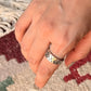 925 Sterling Silver Bohemian Hill Tribe Floral Engraved Spiral Adjustable Handcrafted Adjustable Ring