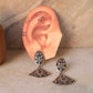 925 Sterling Silver Antique Chitai handcrafted Earrings