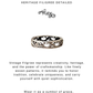 925 Sterling Silver Vintage Filigree Boho Band Daily Wear Ring