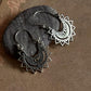 925 sterling silver Sumri Banjara hoop earrings