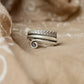 925 Sterling Silver Bohemian Hill Tribe Spiral Handcrafted Adjustable Ring