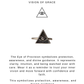 925 Sterling Silver Boho Eye Of Providence Ring