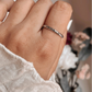 Tribal Engraved Stackable Band 925 Sterling Silver Ring
