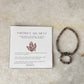 Natural Crystal Smokey Quartz 4mm Stretchy Ring & Bracelet
