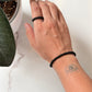 Black Onyx 4MM Crystal Stretchy Rings & Barcelet