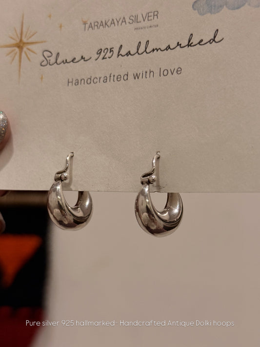 925 Sterling Silver Dolki Earrings