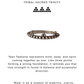 925 Sterling Silver Teen Teekona Boho Band Stackable Ring