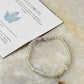 Natural Crystal Fluorite Bracelet 4MM