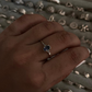 Iolite Victorian Style 925 Sterling Silver Ring