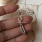 925 silver pendant with cute princess shoes design  