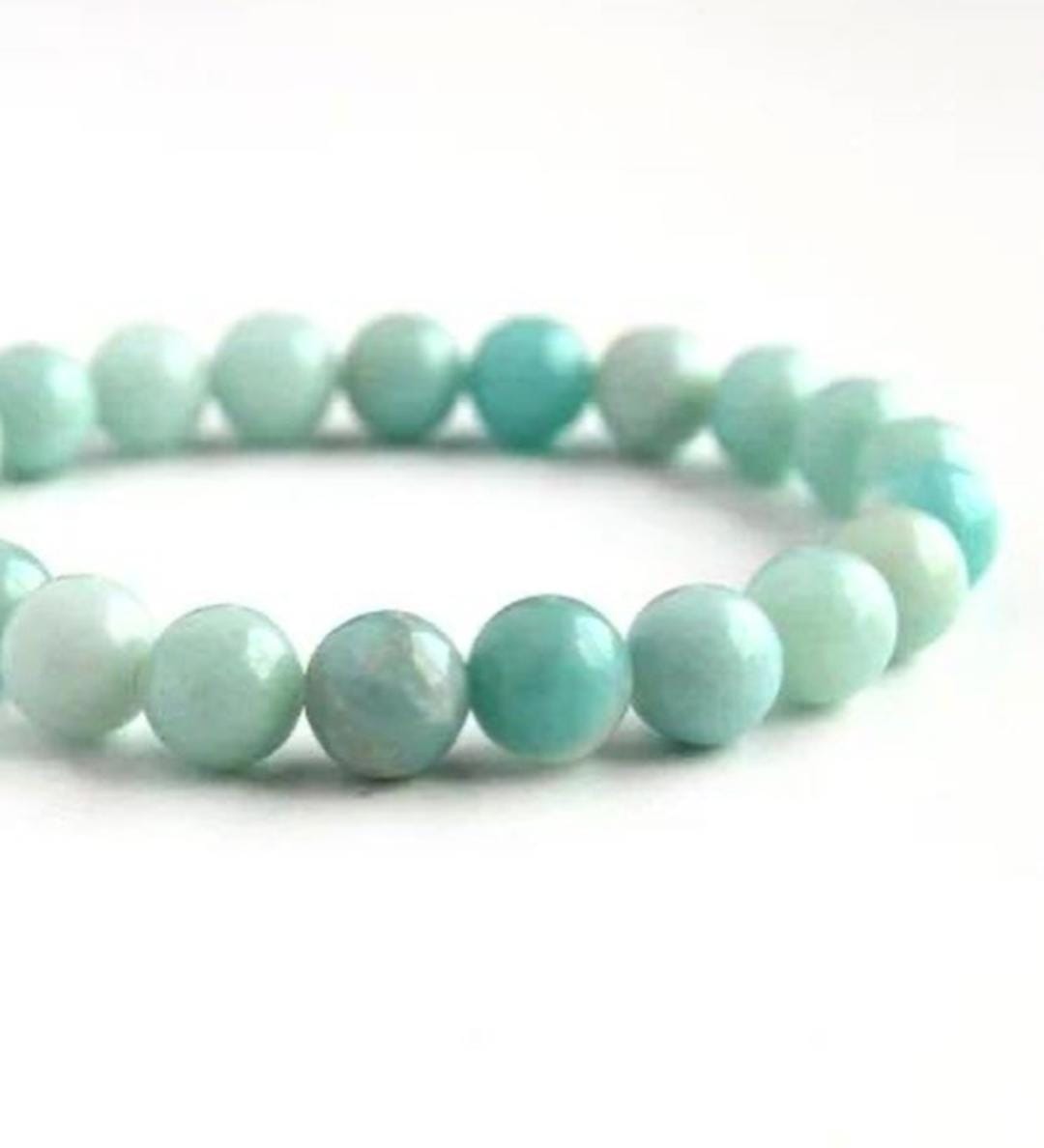 Amazonite Healing Crystal Bracelet 8MM