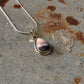 925 Sterling Silver Jasper Pear Pendant