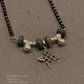 925 Sterling Silver Tribal Kolam Kingsman Turquoise Boho Mangalsutra