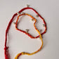 925 Sterling Silver Ghungroo Wrap Traditional Cotton Yellow Thread Handcrafted • Hand-braided Rakhi