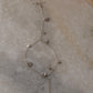 925 Sterling Silver Pretty Butterfly & Star Charms Handcrafted Hand Chain