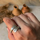 925 Sterling Silver Bohemian Hill Tribe Handcrafted Adjustable Ring