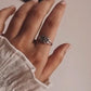 Delicate Titli butterfly ring in sterling silver