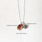 925 Sterling Silver Golden Moonstone Moon, Labradorite Star and Fresh Water Pearls with Silver Disco Beads Handcrafted Necklace