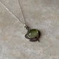 925 Sterling Silver Prehnite Boho Rawa Handcrafted Necklace