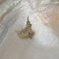 925 Sterling Silver Moonstone Moon Wire Wrapped Handcrafted Pendant