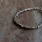 Bohemian Square Beads Handcrafted Stackable Sterling Silver 925 Bracelet