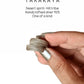 925 Sterling Silver Bohemian Dessert Spirit - Leaf Textured Wrap Hill Tribe Handcrafted Adjustable Ring