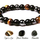 8MM Triple Protection Gemstone Bracelet