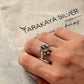 925 Sterling Silver Tourmaline Ring