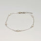 925 Sterling Silver Serene Fresh Water Pearls Handcrafted Bracelet