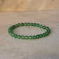 Green Aventurine Dark Natural Crystal 6mm Bracelet