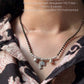 925 Sterling Silver Fish Sun Engraved Cylinder Beads  Handcrafted Hill Tribe-One of a Kind Boho Style Mangalsutra
