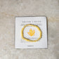 Natural Crystal Yellow Calcite 4MM Bracelet